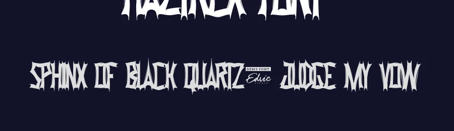 Haztrex Font by edricstudio — Display Font — thumbnail 2