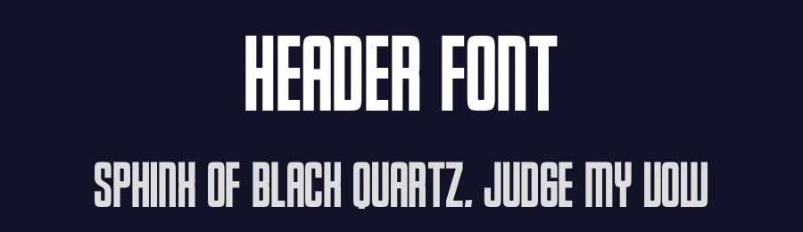 Header Font by Craftedtype — Decorative Font — thumbnail 2