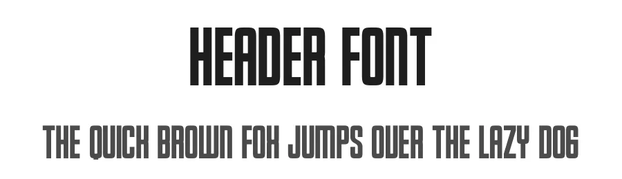 Header Font by Craftedtype — Decorative Font