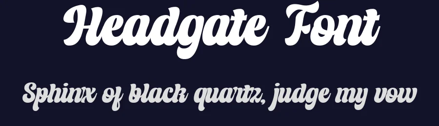 Headgate Font by Figstype — Script Handwritten Font — thumbnail 2