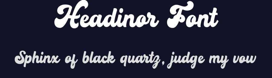 Headinor Font by Rantautype — Script Handwritten Font — thumbnail 2