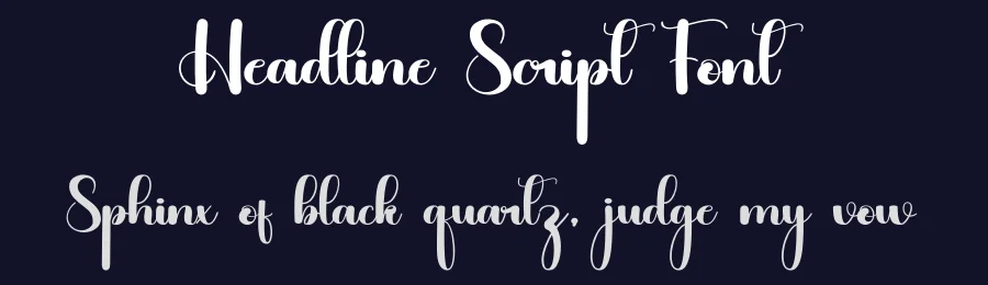 Headline Script Font by inermediaSTUDIO — Script Handwritten Font — thumbnail 2