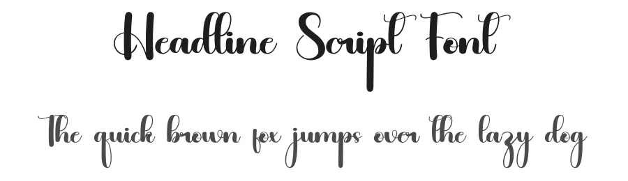 Headline Script Font by inermediaSTUDIO — Script Handwritten Font