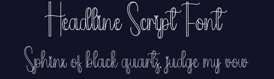 Headline Script Font by creativeletter — Script Handwritten Font — thumbnail 2