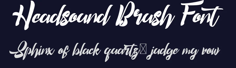 Headsound Brush Font by noahtype — Script Handwritten Font — thumbnail 2