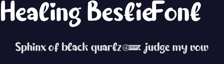 Healing Bestie Font by nihstudio — Display Font — thumbnail 2