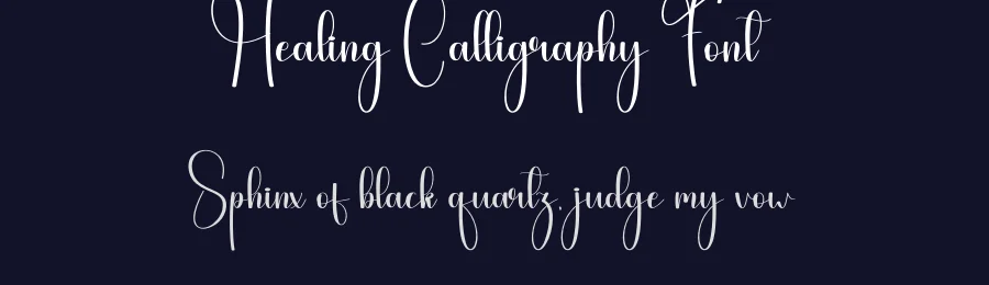 Healing Calligraphy Font by andikastudio — Script Handwritten Font — thumbnail 2