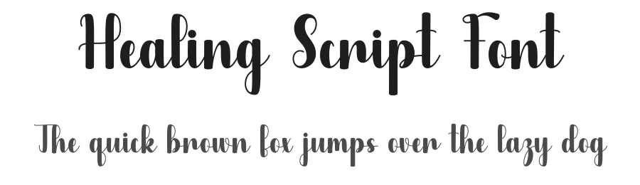Healing Script Font by DN Creative — Script Handwritten Font