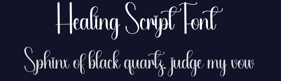 Healing Script Font by creativeletter — Script Handwritten Font — thumbnail 2