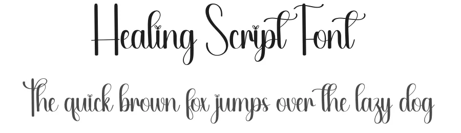 Healing Script Font by creativeletter — Script Handwritten Font