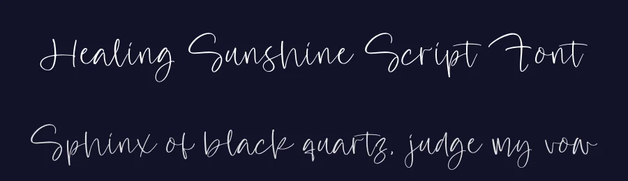 Healing Sunshine Script Font by Operatype.Co — Script Handwritten Font — thumbnail 2