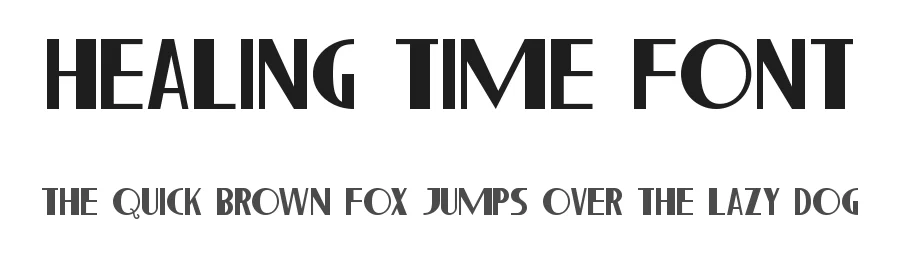 Healing Time Font by CalligraphyFonts.net — Sans Serif Font