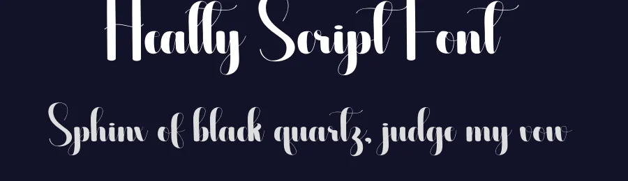 Healty Script Font by creativeletter — Script Handwritten Font — thumbnail 2