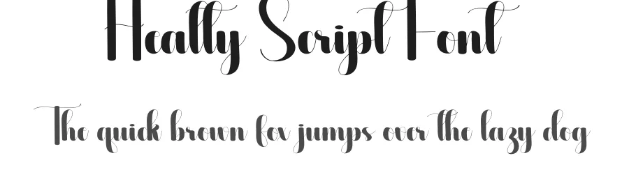 Healty Script Font by creativeletter — Script Handwritten Font