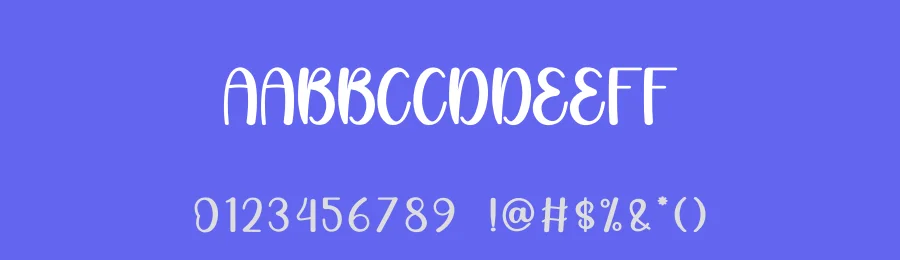 Heart Baby Display Font by creativeletter — Display Font — thumbnail 3