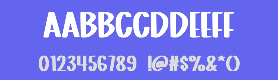 Heart Cute Display Font by Craftedtype — Decorative Font — thumbnail 3