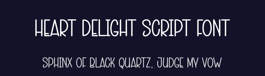 Heart Delight Script Font by andikastudio — Display Font — thumbnail 2