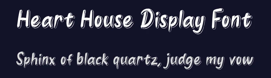 Heart House Display Font by andikastudio — Script Handwritten Font — thumbnail 2