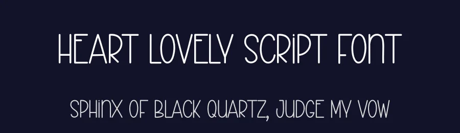 Heart Lovely Script Font by andikastudio — Display Font — thumbnail 2