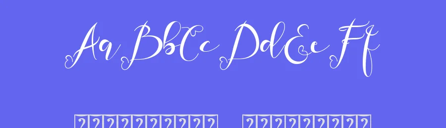 Heart Mother Font by Yoga Letter — Script Handwritten Font — thumbnail 3