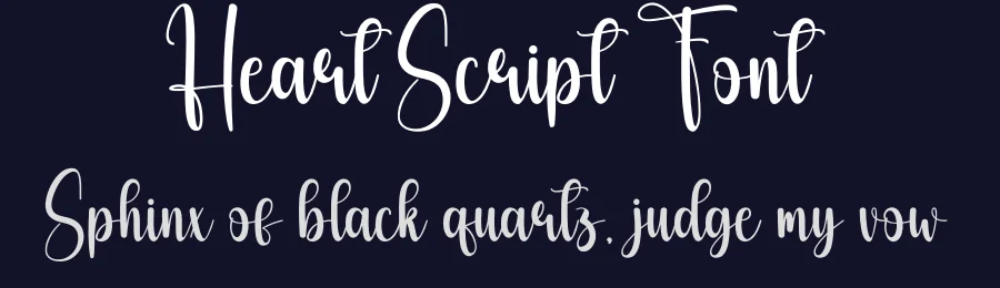 Heart Script Font by andikastudio — Script Handwritten Font — thumbnail 2