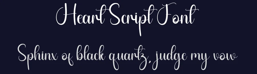 Heart Script Font by andikastudio — Script Handwritten Font — thumbnail 2
