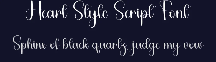 Heart Style Script Font by freshtypeink — Script Handwritten Font — thumbnail 2