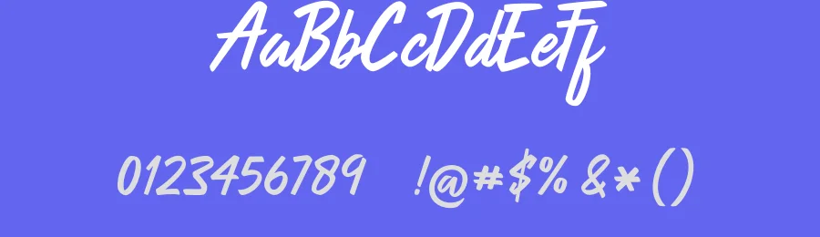 Heartbear Brush Font by HRDR — Script Handwritten Font — thumbnail 3