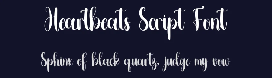 Heartbeats Script Font by inermediaSTUDIO — Script Handwritten Font — thumbnail 2