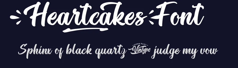 Heartcakes Font by VinType — Script Handwritten Font — thumbnail 2