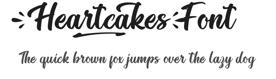 Heartcakes Font by VinType — Script Handwritten Font