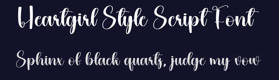 Heartgirl Style Script Font by andikastudio — Script Handwritten Font — thumbnail 2