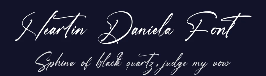 Heartin Daniela Font by letterenastudios — Script Handwritten Font — thumbnail 2