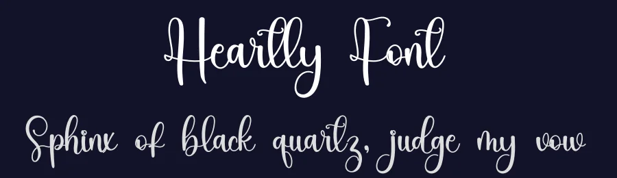 Heartly Font by inermediaSTUDIO — Script Handwritten Font — thumbnail 2