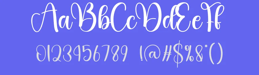 Hearts Calligraphy Font by creativeletter — Script Handwritten Font — thumbnail 3