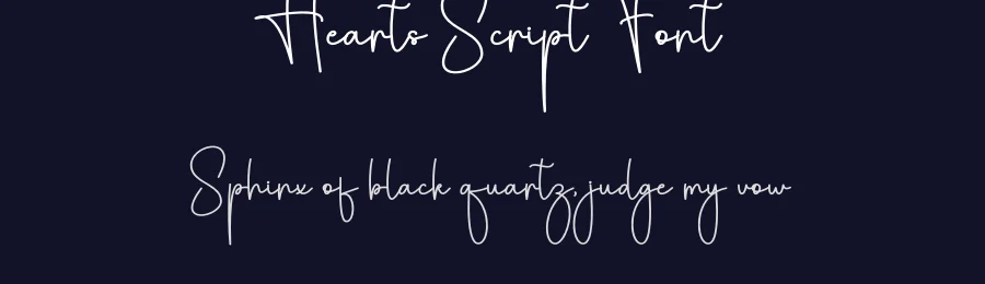 Hearts Script Font by andikastudio — Script Handwritten Font — thumbnail 2