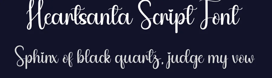 Heartsanta Script Font by andikastudio — Script Handwritten Font — thumbnail 2