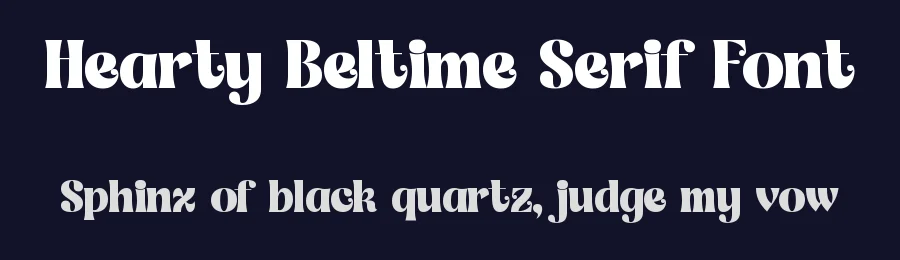 Hearty Beltime Serif Font by timelesstype.co — Serif Font — thumbnail 2