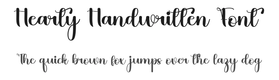Hearty Handwritten Font by inermediaSTUDIO — Script Handwritten Font