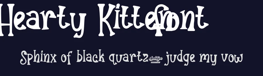 Hearty Kitten Font by noahtype — Decorative Font — thumbnail 2