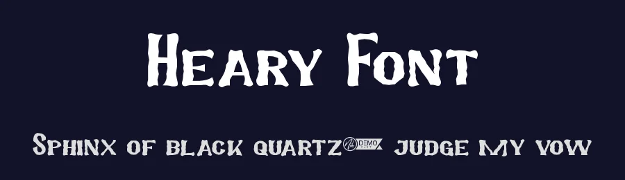 Heary Font by nihstudio — Display Font — thumbnail 2