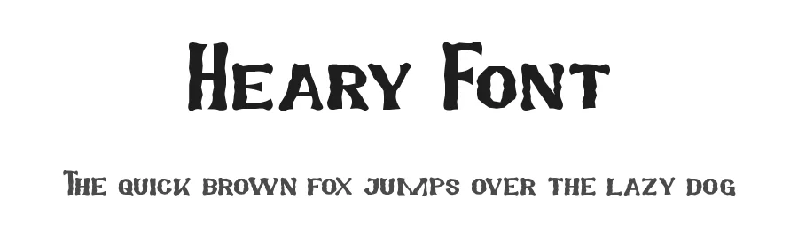 Heary Font by nihstudio — Display Font