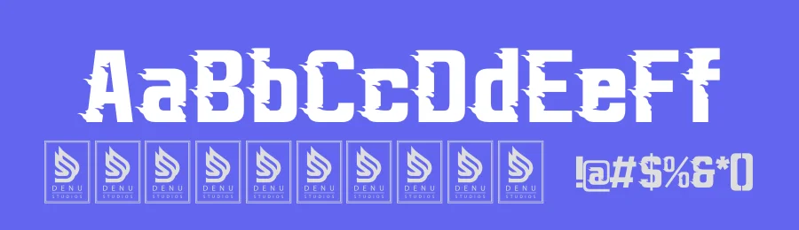 Heat Road Font by Denustudios — Decorative Font — thumbnail 3