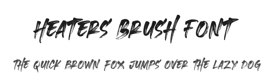 Heaters Brush Font by MLKWSN — Script Handwritten Font