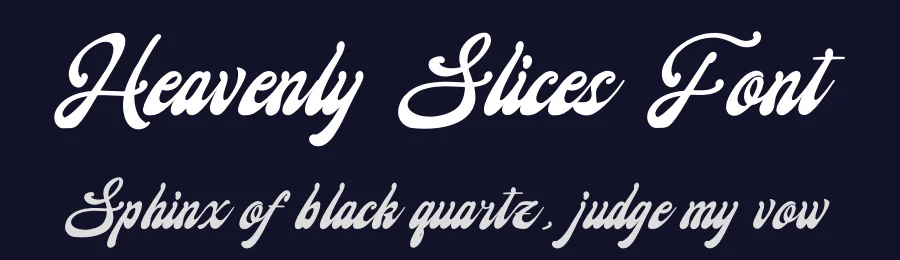 Heavenly Slices Font by letterenastudios — Script Handwritten Font — thumbnail 2