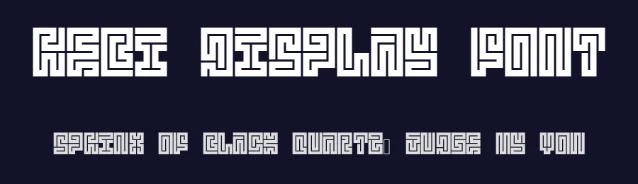 Hebi Display Font by albabilham — Display Font — thumbnail 2