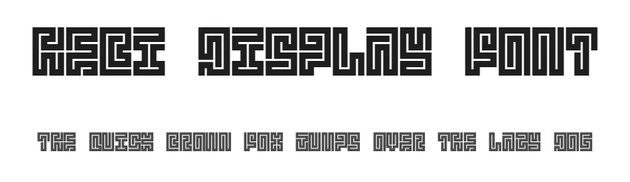 Hebi Display Font by albabilham — Display Font