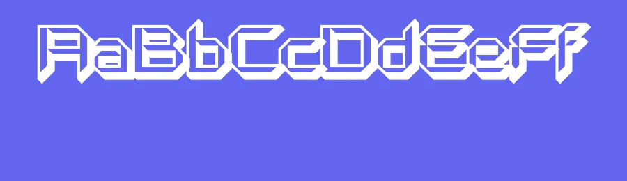 Hecolle 3D Font by craftsupplyco — Display Font — thumbnail 3