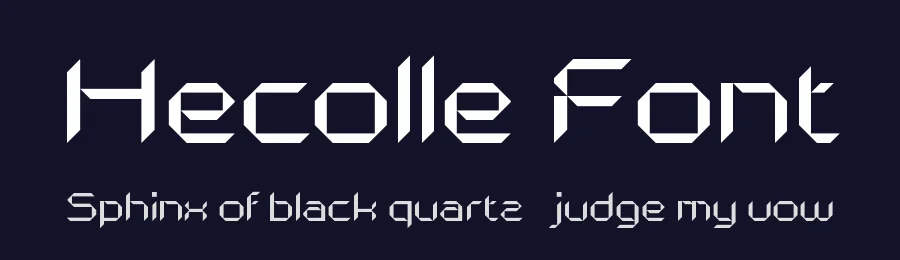 Hecolle Font by craftsupplyco — Display Font — thumbnail 2