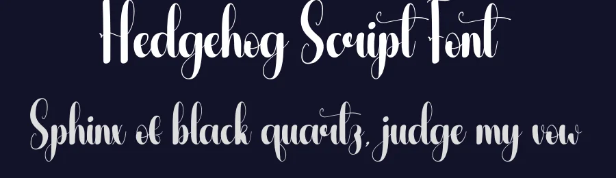 Hedgehog Script Font by andikastudio — Script Handwritten Font — thumbnail 2